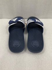 Adidas Men's Adissage Slides Navy Blue White F35579 SIZE 13