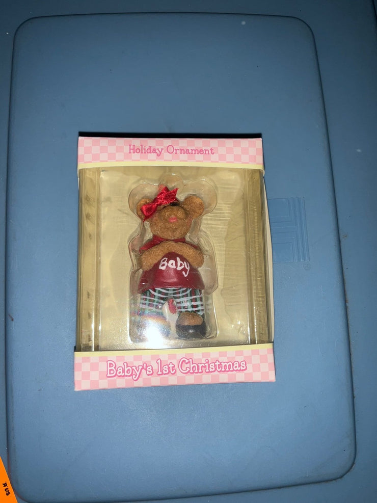 Kurt S. Adler Baby’s First Christmas Holiday Ornament