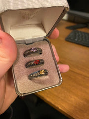 Sterling Silver 3-Ring Set