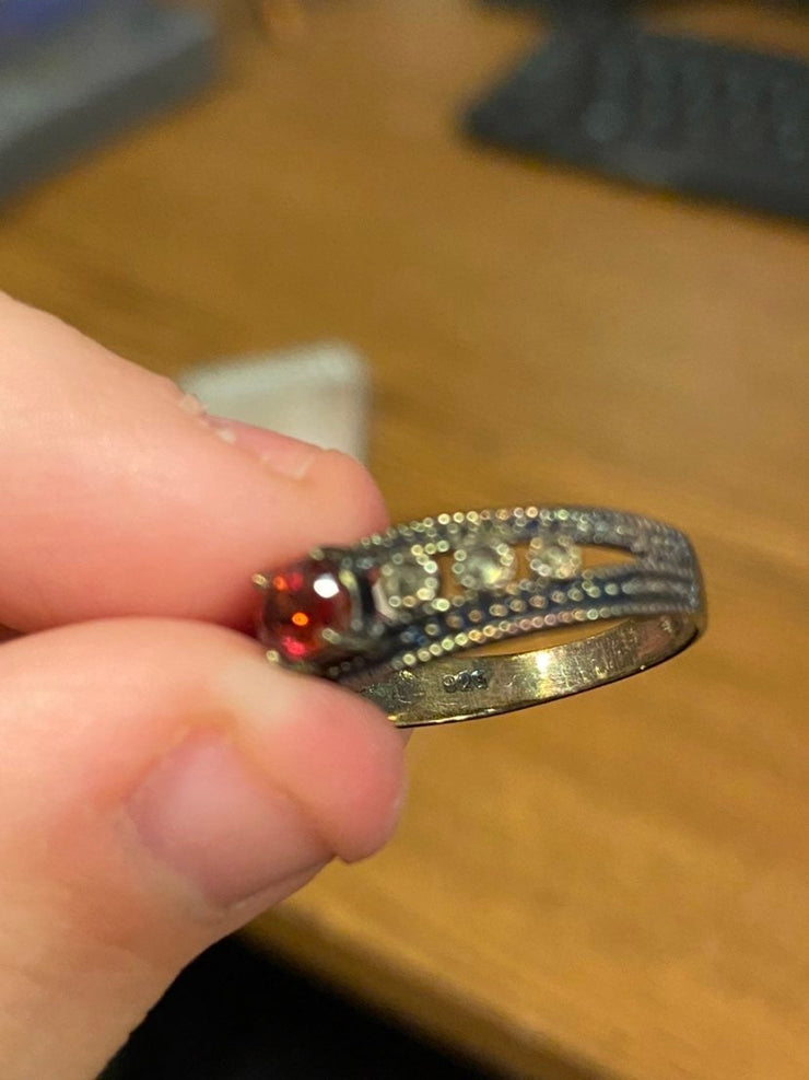 Sterling Silver 3-Ring Set