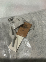 Victoria's Secret PINK Logo Shop Campus PO Open Hem Hoodie Grey MULTIPLE SIZES
