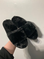 Victoria’s Secret Black Slippers