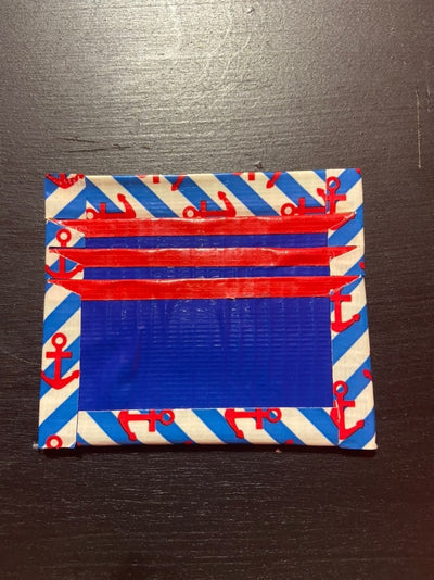 Anchor Duct Tape Card Holder