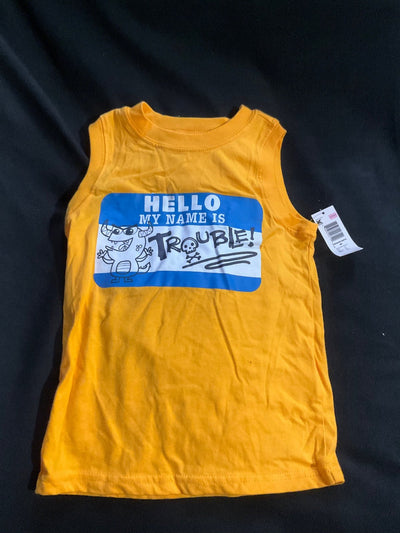 Wonderkids Yellow Tank Top