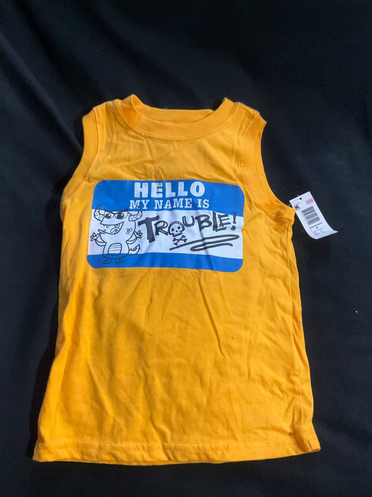 Wonderkids Yellow Tank Top