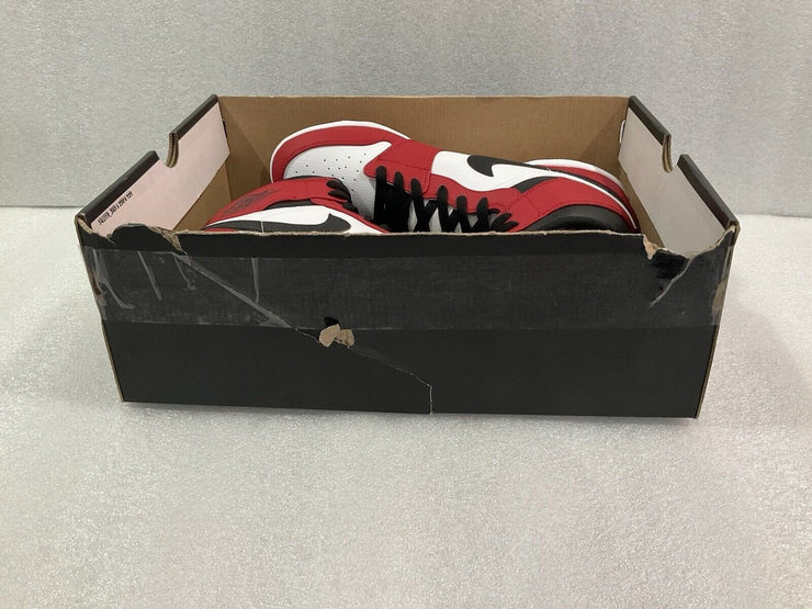 Men’s Nike Jordan 1 Mid TD Cleats Red Black White Size 10.5