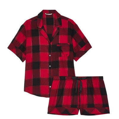 Victoria’s Secret Flannel Short Jama Set