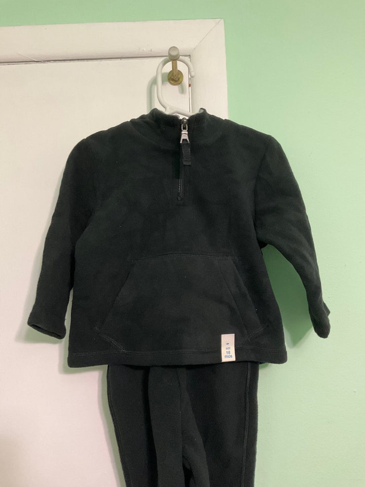 Vintage Children’s Place Black Fleece Set