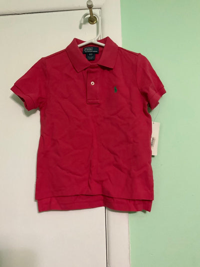 Polo Ralph Lauren Boys Red Short Sleeve Shirt