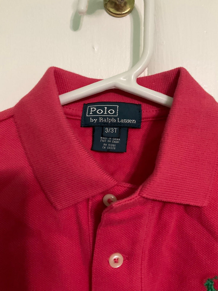 Polo Ralph Lauren Boys Red Short Sleeve Shirt
