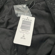 Torrid Black Lace Ruffle Cami Tank Top Size 3X