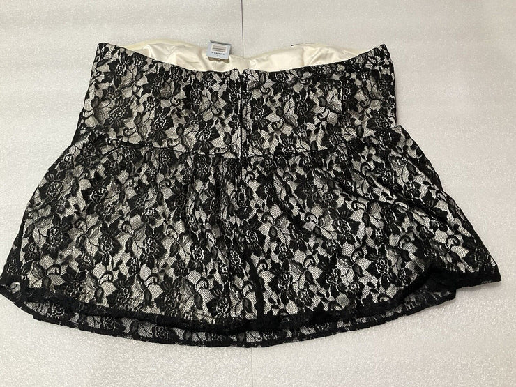 Torrid White Black Lace Tube Top Size 3X