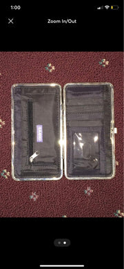 Claire's Pink Zebra Wallet