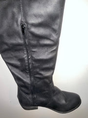 Avenue Over the Knee Black Boots