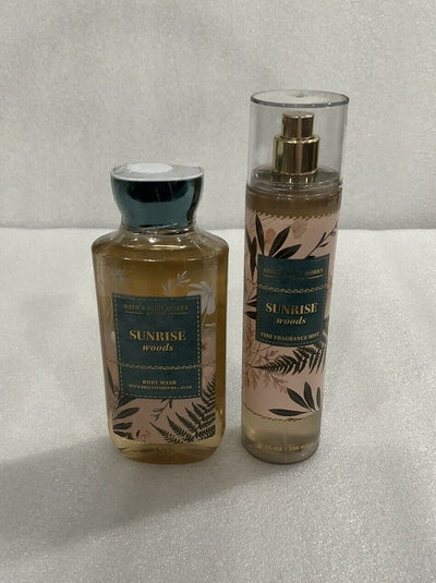 Bath and Body Works Sunrise Woods Set