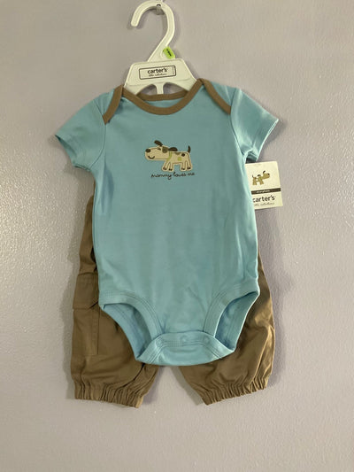 Carter’s Blue Dog Set