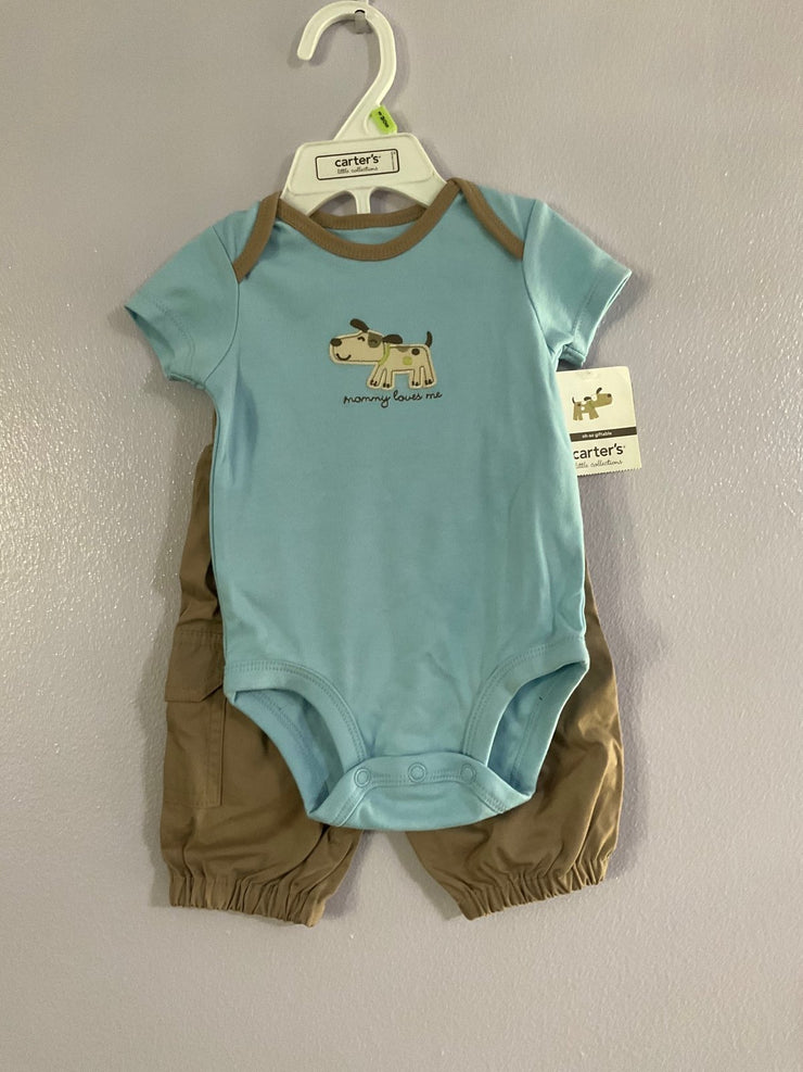 Carter’s Blue Dog Set