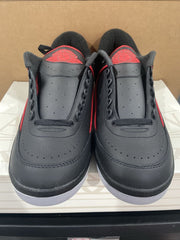 Jordan 2 Low Retro Christmas Red Green Black DV9956-006 Size 12