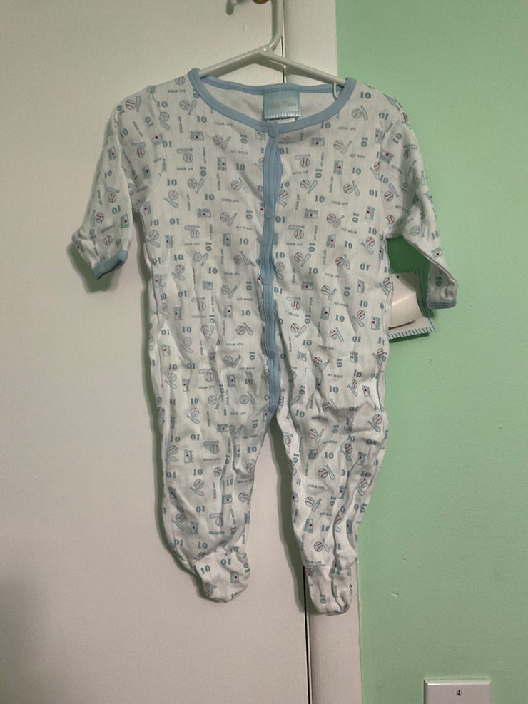 Baby Paris Baseball Onesie