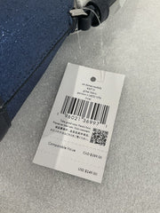 Kate Spade Glitter Tinsel Parisian Navy Blue Dome Bag