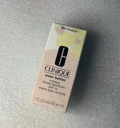 Clinique Even Better Makeup Broad Spectrum SPF 15 WN 118 Amber