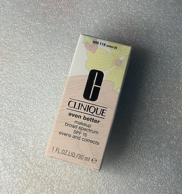 Clinique Even Better Makeup Broad Spectrum SPF 15 WN 118 Amber