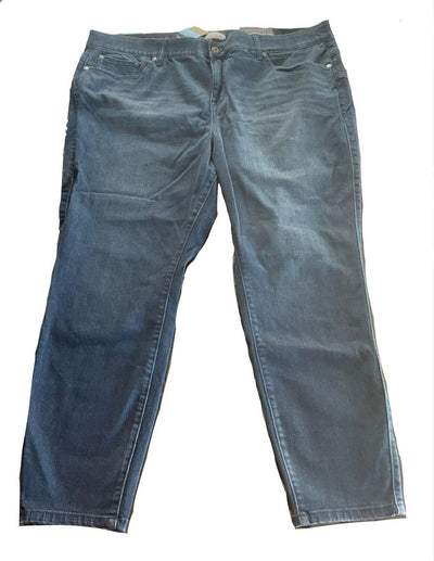 Torrid Blue Bombshell Skinny Jeans Size 24 SHORT