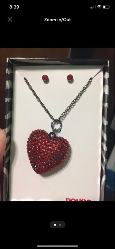 Bongo Heart Necklace Sets