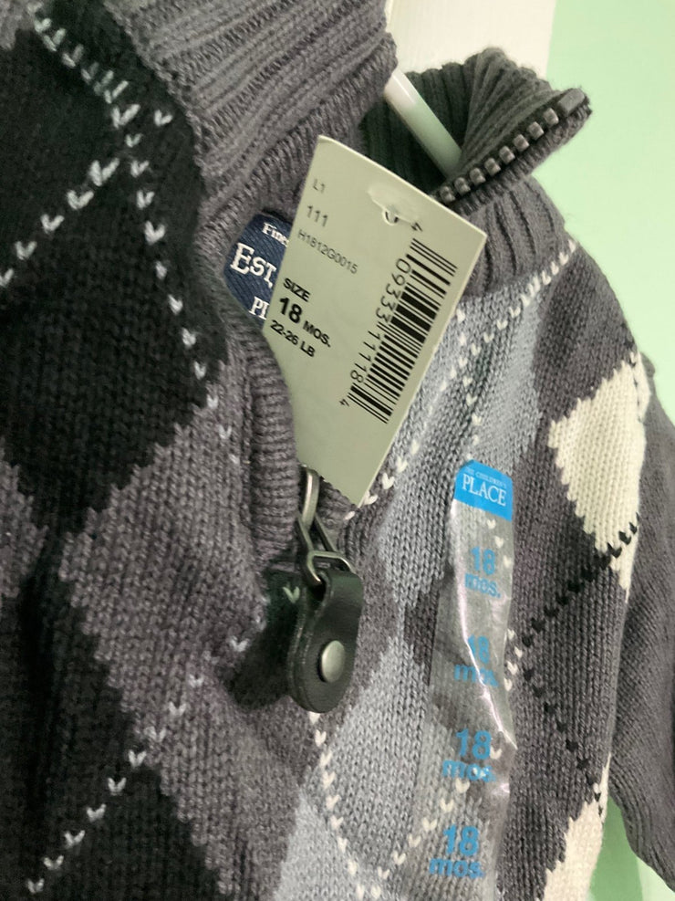 Children’s Place Argyle Sweater