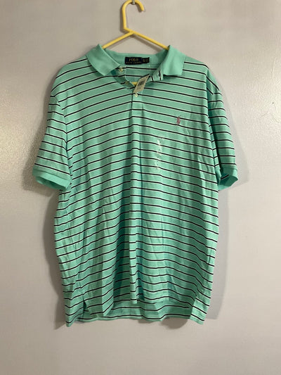 Polo Ralph Lauren Teal w/ Blue Stripes
