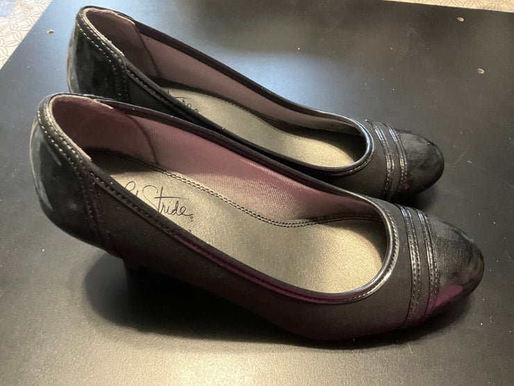 Life Stride Black Heels