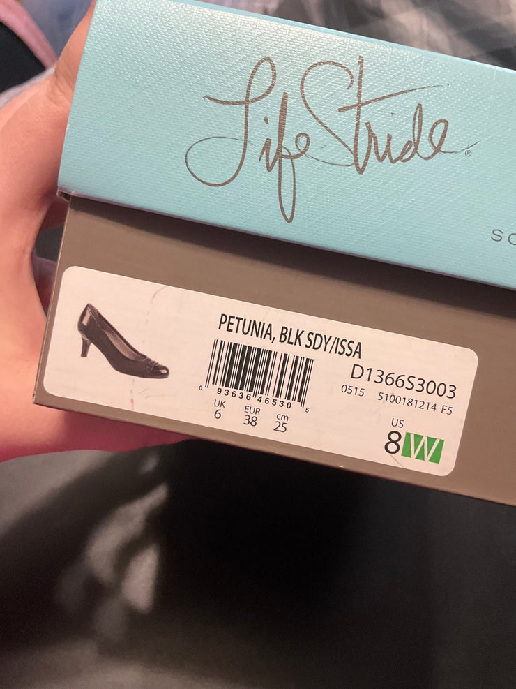 Life Stride Black Heels
