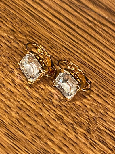 Rectangle Jewel Earrings