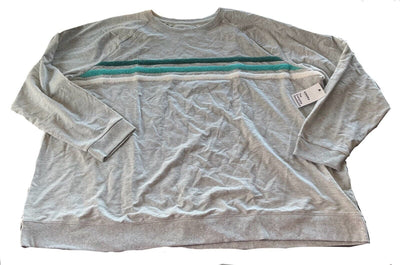 Sonoma Grey Green Everyday Sweatshirt Size 4X
