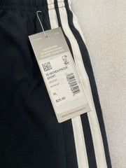 Adidas Kids 3 Stripe Woven Pacer Black Shorts Size S M XL