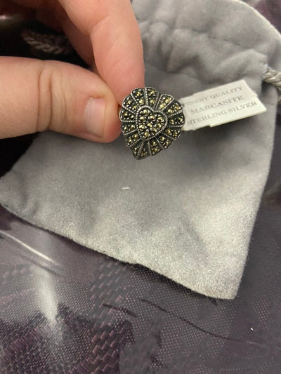 Marcasite Heart Ring