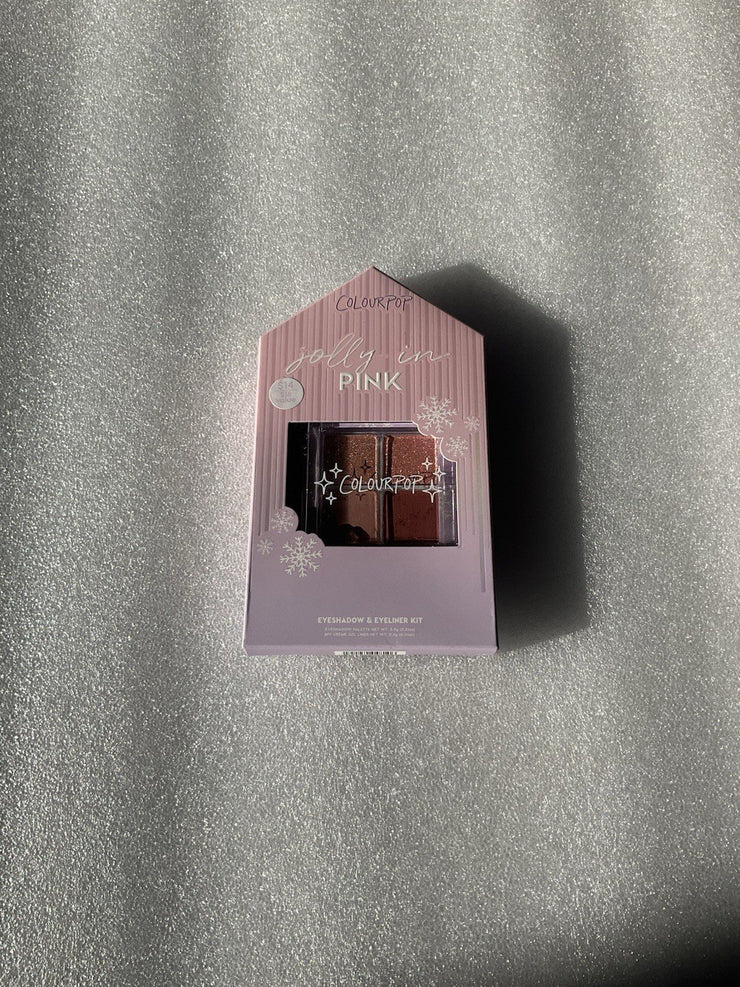 Colourpop Jolly In Pink Mini Eyeshadow and Eyeliner Kit