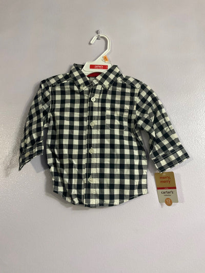 Carter’s Plaid Baby Shirt
