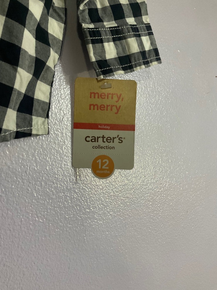 Carter’s Plaid Baby Shirt