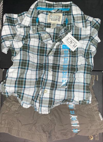 Children’s Place Plaid Set