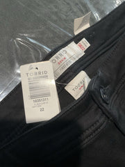 Torrid Black Luxe Jeans Size 22XS