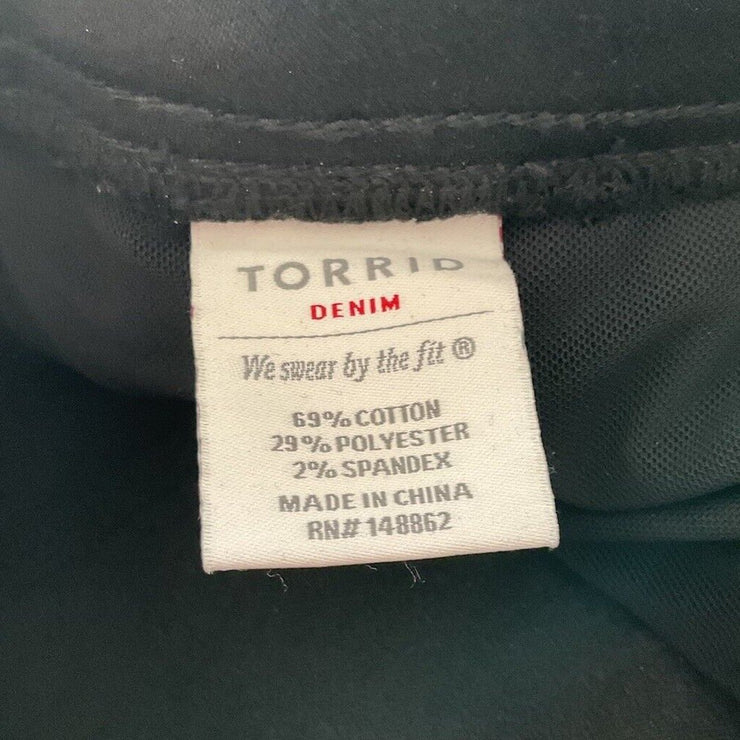 Torrid Black Skinny Jeans Size 3XS