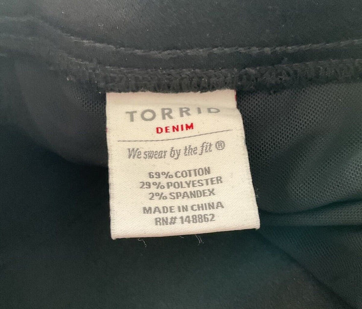 Torrid Black Skinny Jeans Size 3XS