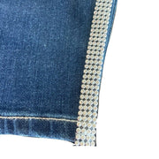 Lane Bryant Rhinestone Blue High-Rise Signature Fit Jegging
