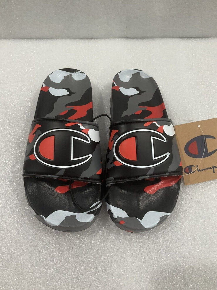 Champion IPO Camo Preschool Black Orange Red Grey CP101755P Size 2