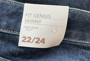 Lane Bryant Genius Fit High Rise Skinny Jeans Size 22/24