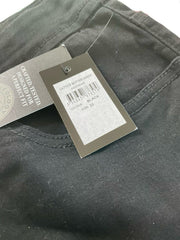 Women’s Avenue Black Ankle Lattice Butter Denim Jeans Size 22