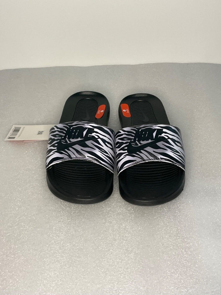 Nike Women's Victori Zebra Slides CN9676-011 Size 5