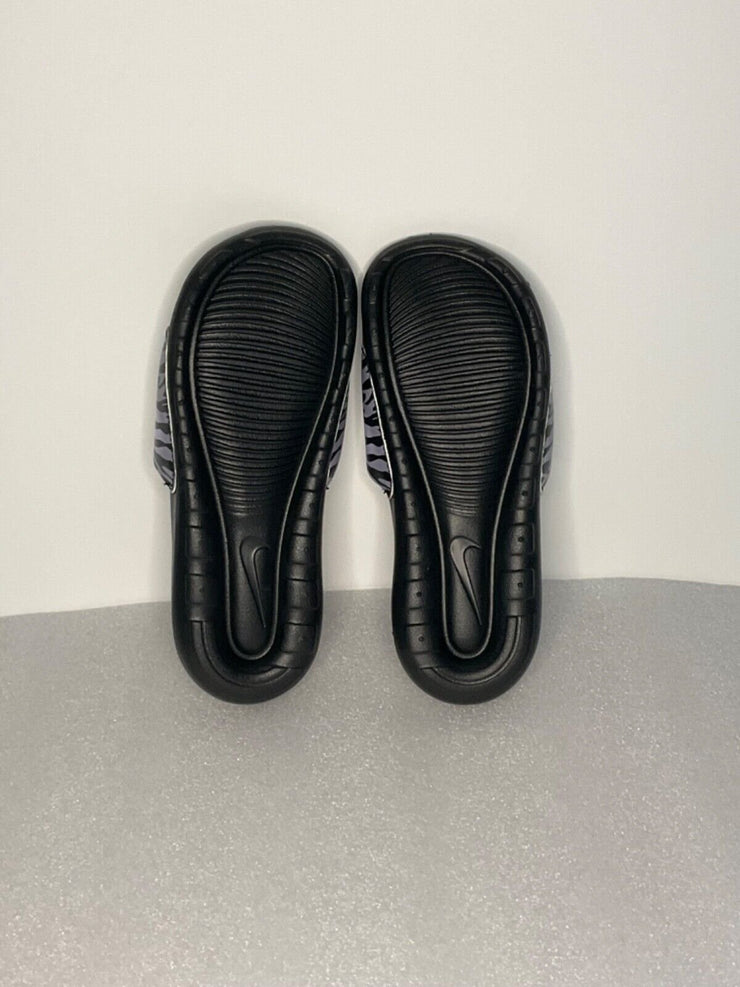 Nike Women's Victori Zebra Slides CN9676-011 Size 5