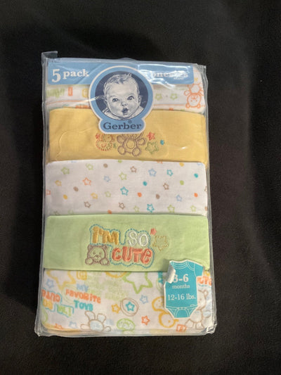 Gerber Baby Color 5-Pack Onesies